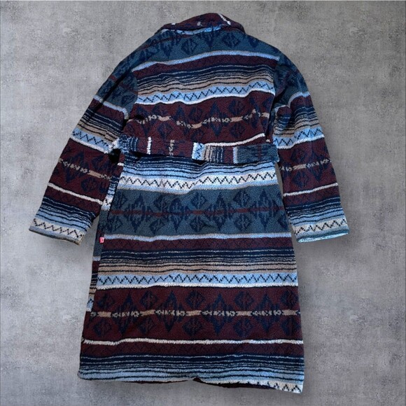 Woolrich Blue Southwestern Patterned Coat - Picture 4 of 10